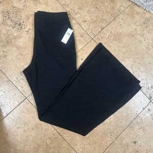 Anthropologie “The Joni” Black Flare Leg Pants-size S